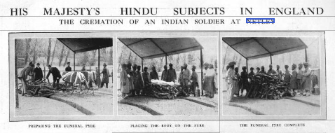 The Graphic 21/08/1913 Hindus at Netley Hospital