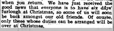 Todmorden + District News 18/12/1914 Christmas-time at Netley Hospital