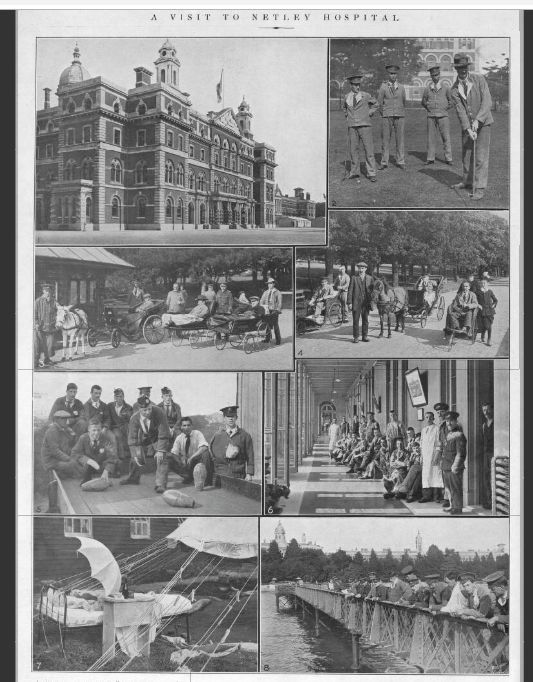 Photos of a Visit to Netley Hospital September 1915