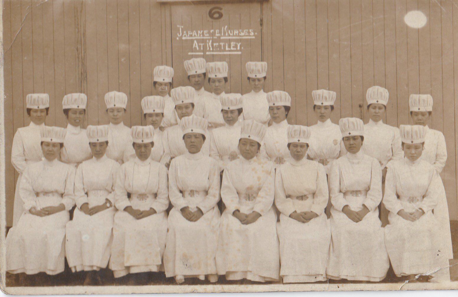 Japanese Nurses at Red Cross Hospital Netley 1915