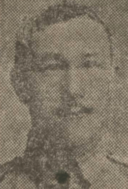 Rifleman T Heeley at Netley Hospital 1916