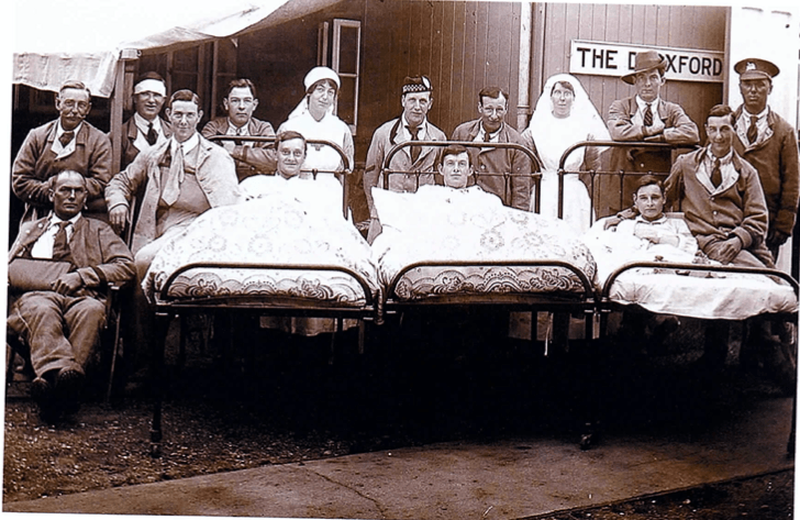 The Droxford Hut at BRC Netley 1916 photo