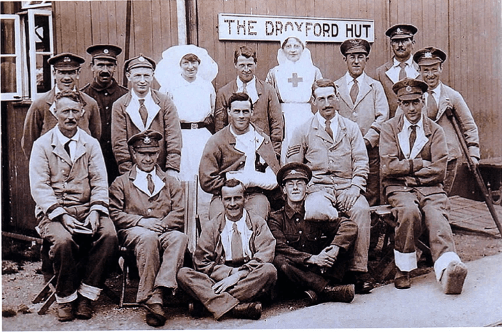 The Droxford Hut at British Red Cross Hospital 1916