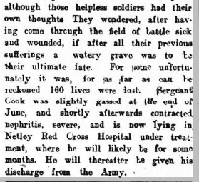 Ill-fated Warilda patients at Netley Hospital 1918