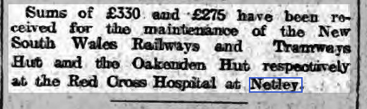 Netley Railways + Tramways and Oakenden Huts