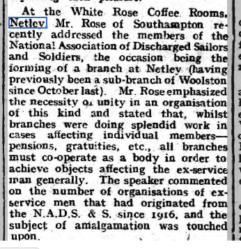 Past Lives + Times of Netley Village - Nadss