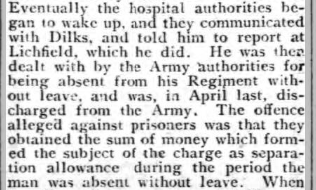 Alleged Fraud by Mr + Mrs Dilks at Netley Hospital