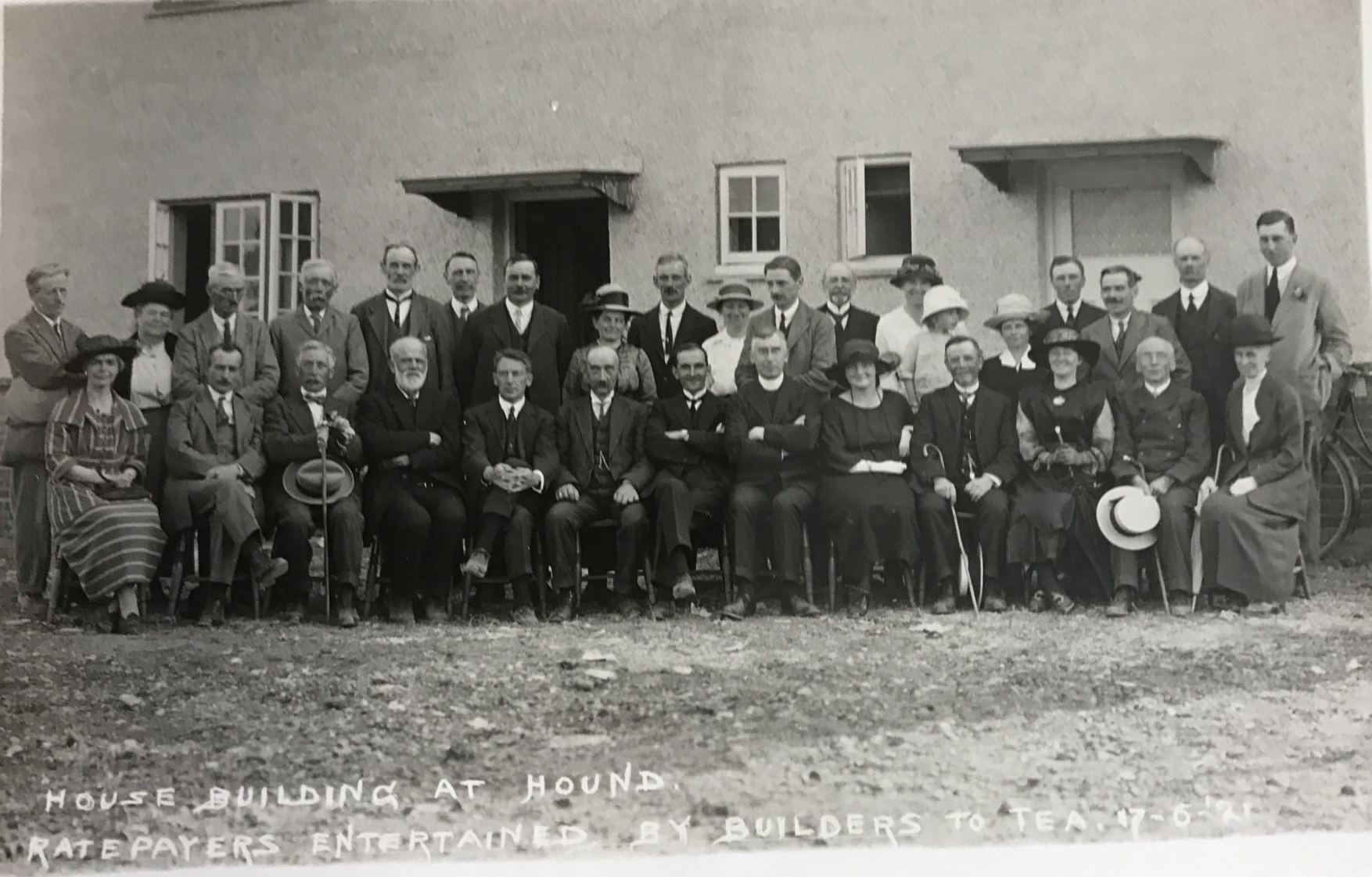 Photo courtesy of Hampshire Archives New Council Houses at Netley