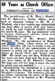 Past Lives + Times of Netley Abbey