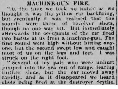 Casualties of Queenstown Shooting at Netley Hospital 1924