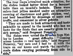 Staff Sergeant Pomeroy Cook at Netley Hospital 1926