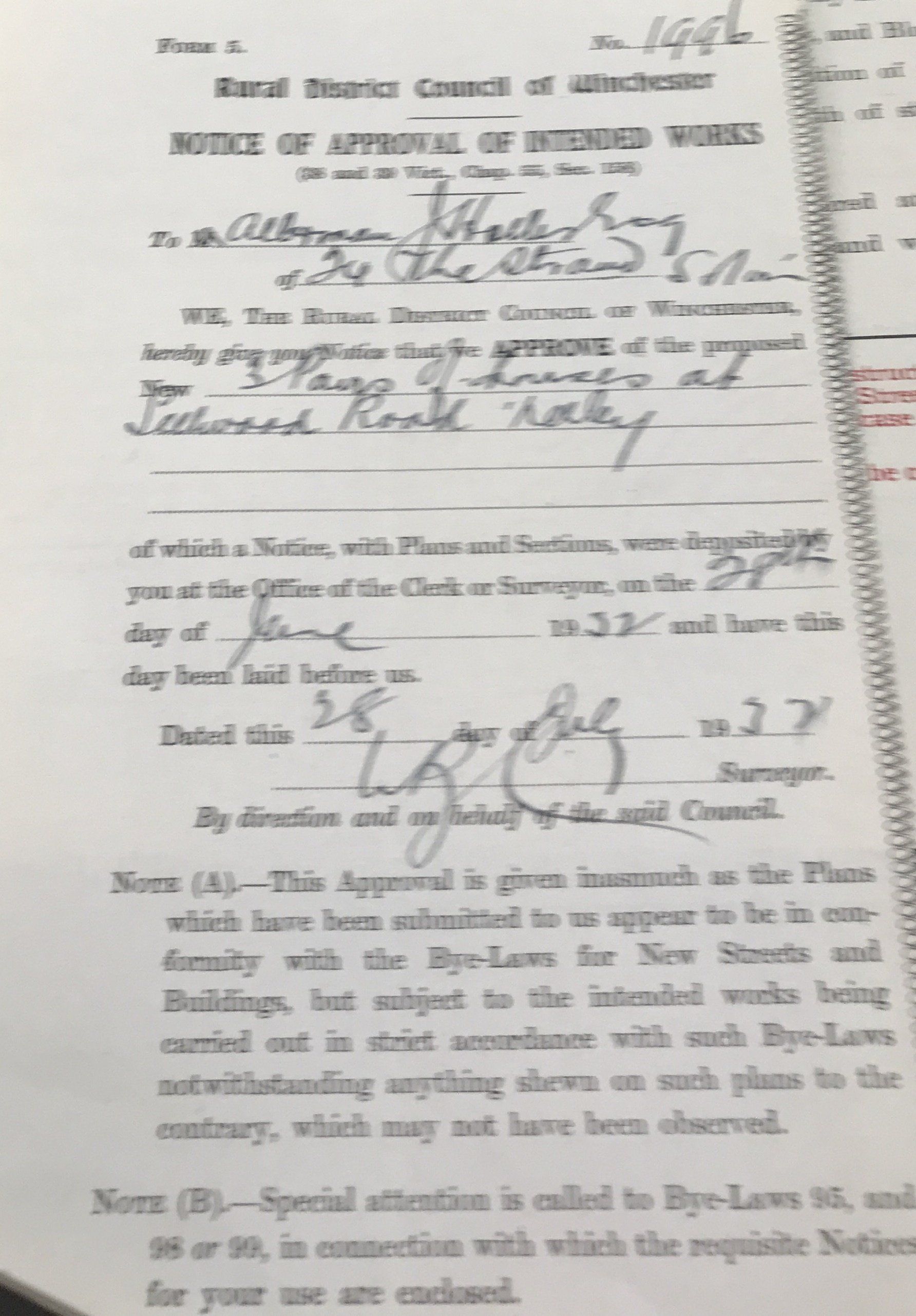 New semidetached houses for Sellwood Road Netley