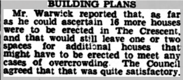 More Houses for The Crescent Netley Abbey 1939