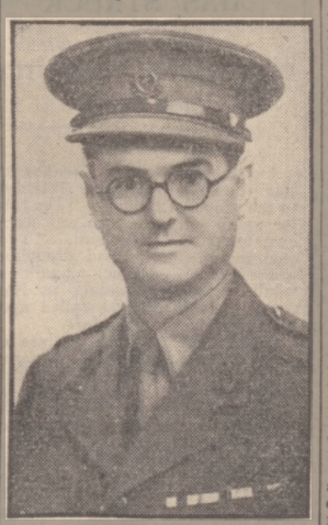 Major Douglas Marsh at Netley Hospital 1939