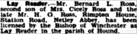 Past Lives + Times of Netley Village - Ross