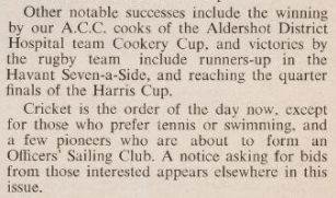 Netley Hospital Activities in 1955