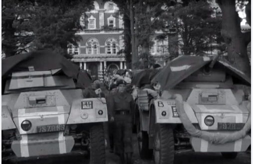 Tanks at Netley 1956