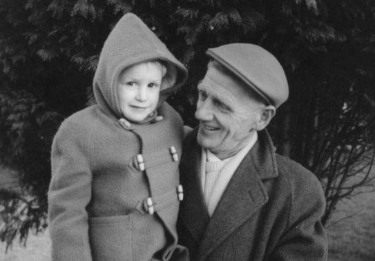 Photo received from family member John Meikle and Bill Rowe in 1962