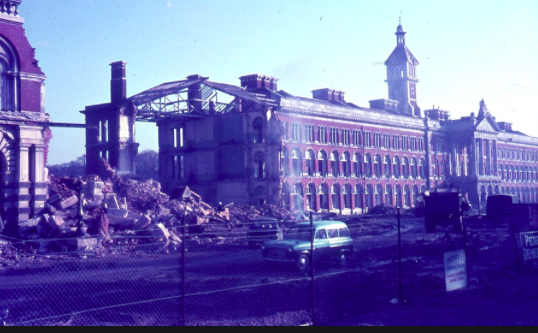 Netley Hospital demolition September 1966 Netley Hospital demolition September 1966