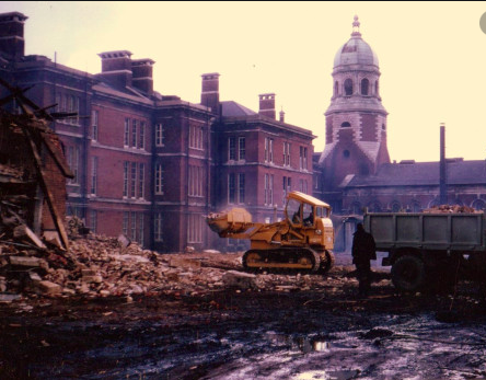 Netley Hospital demolition September 1966