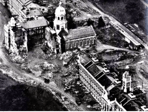 Netley Hospital demolition in 1966