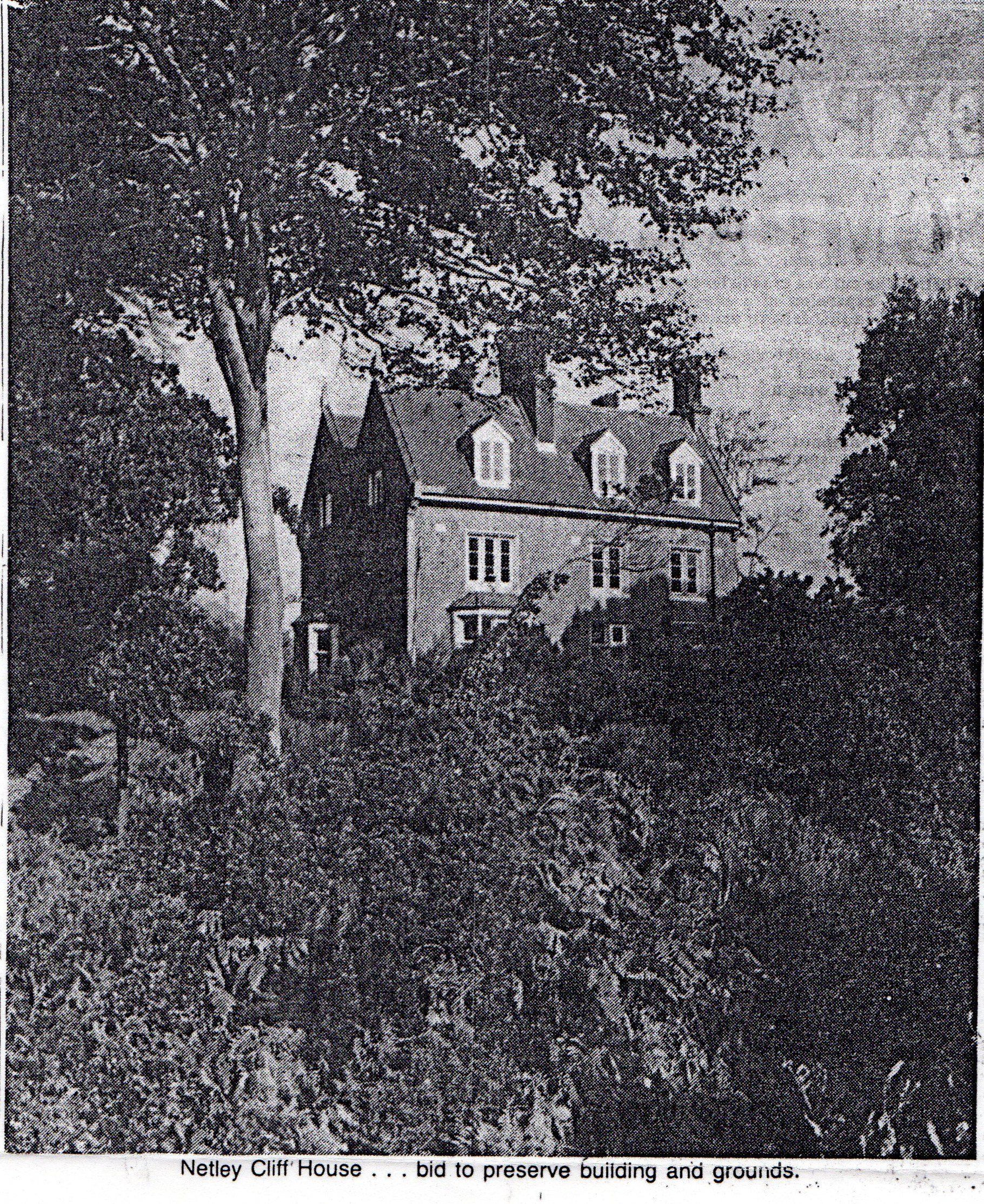 Netley Cliff in 1979