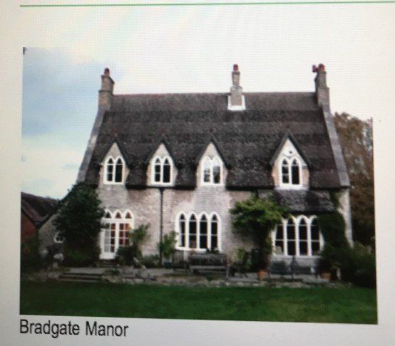 From Ken Ford's Book of Postcards Formerly Hound Vicarage, now Bradgate Manor
