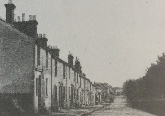 Ellis's Rows - The Winfields were living at no 13 in 1891 Ellis's Rows Netley Abbey