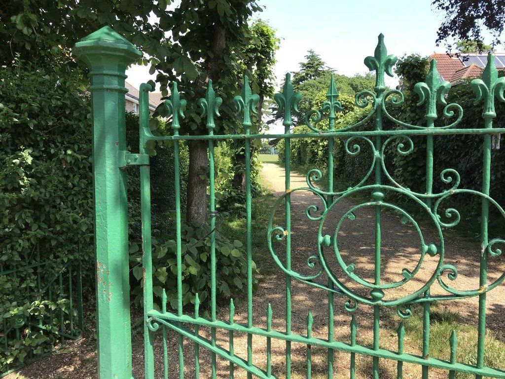 Wrought Iron Gate to Recreation Ground Netley
