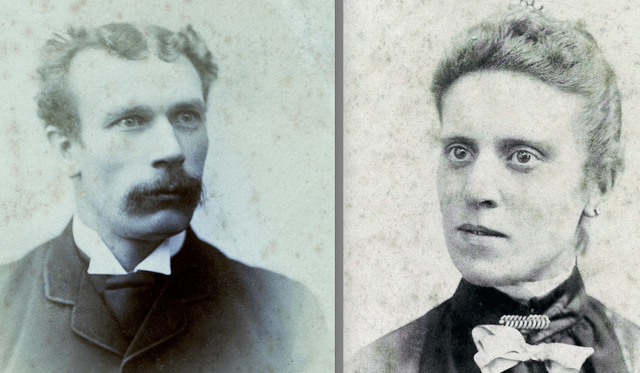 Photos received from family member George Edwin and Julia Milvena Jacobs