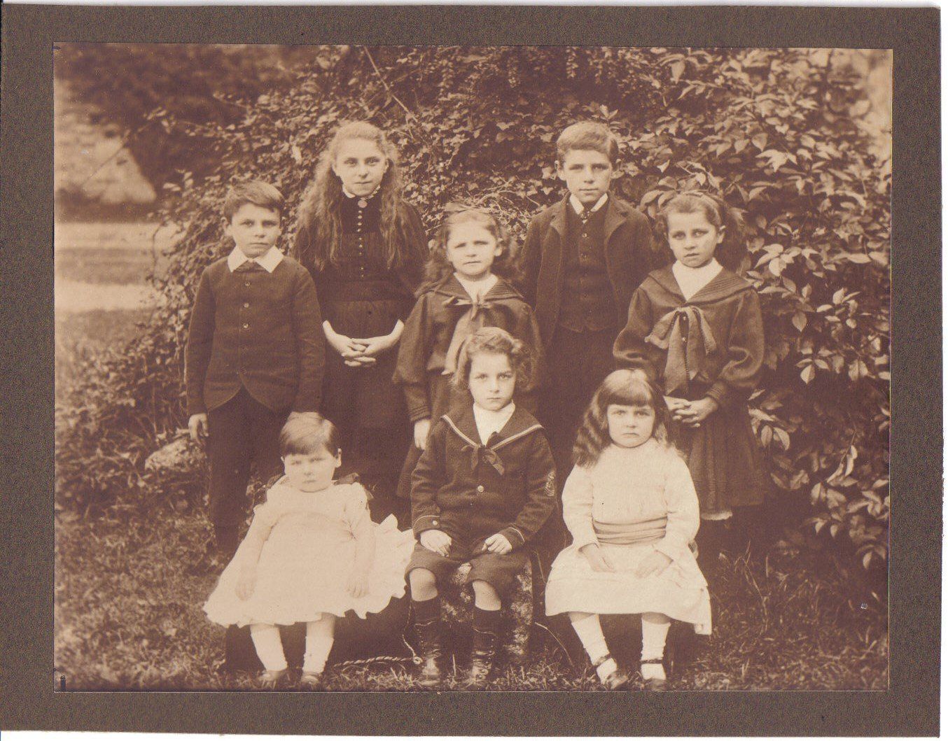 Clatworthy Children in ca 1894