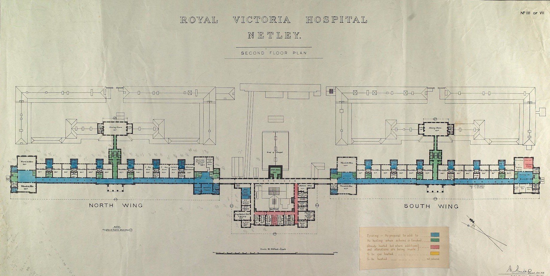 Map courtesy of Paul Keast, thank you! Royal Victoria Hospital Netley