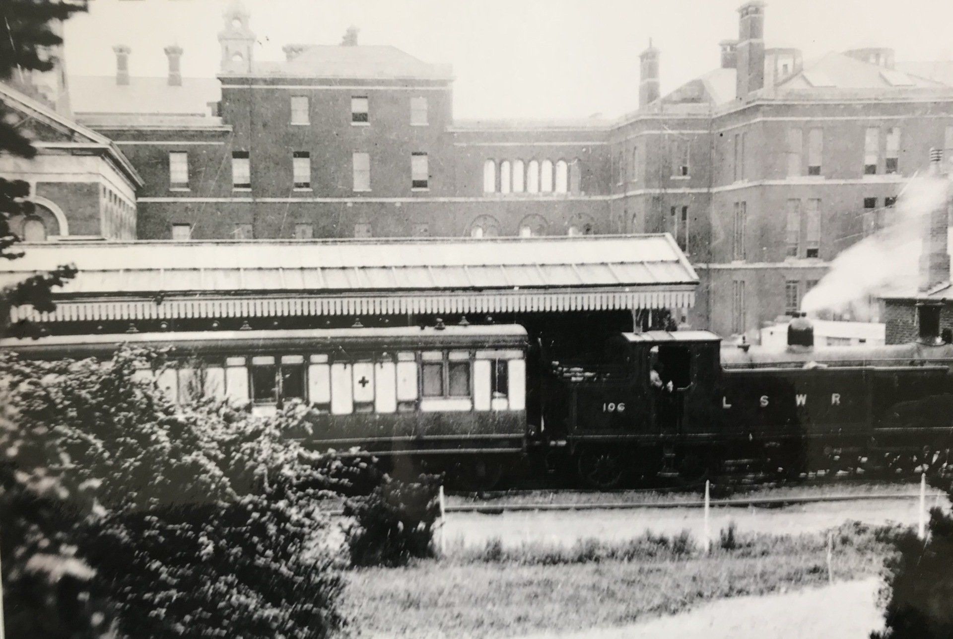 Ambulance Trains at Netley Hospital