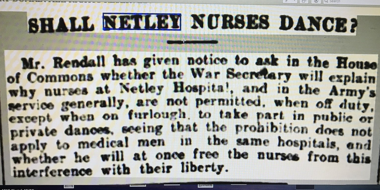 Netley Hospital 1906