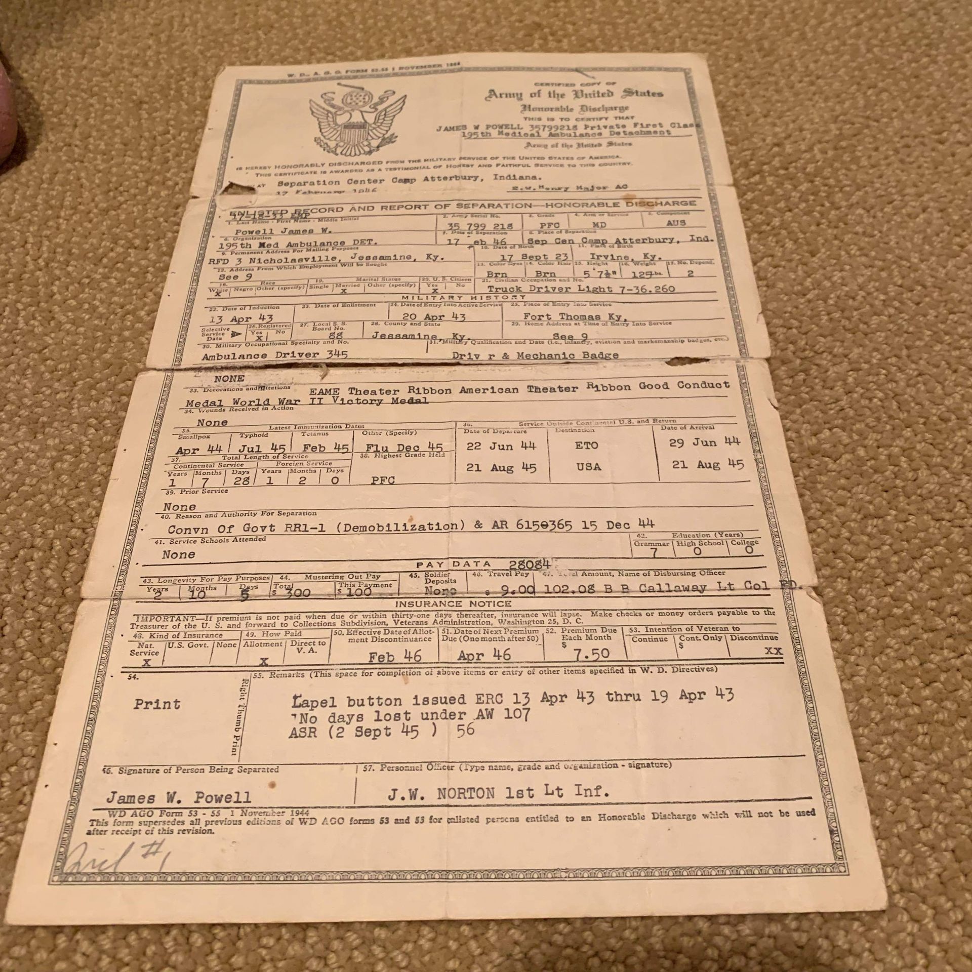 Received from source Past Lives + Times of Netley Hospital