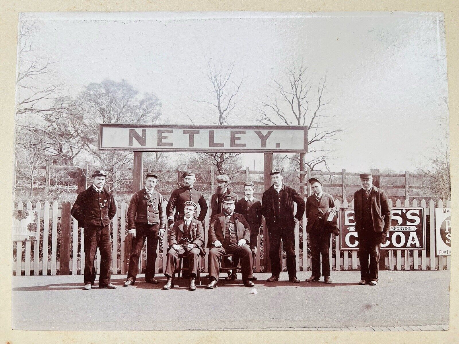 Netley Station Personnel ca 1890s