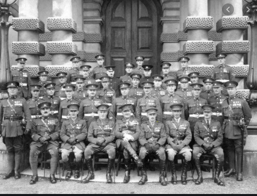 Officers photo at Netley Hospital