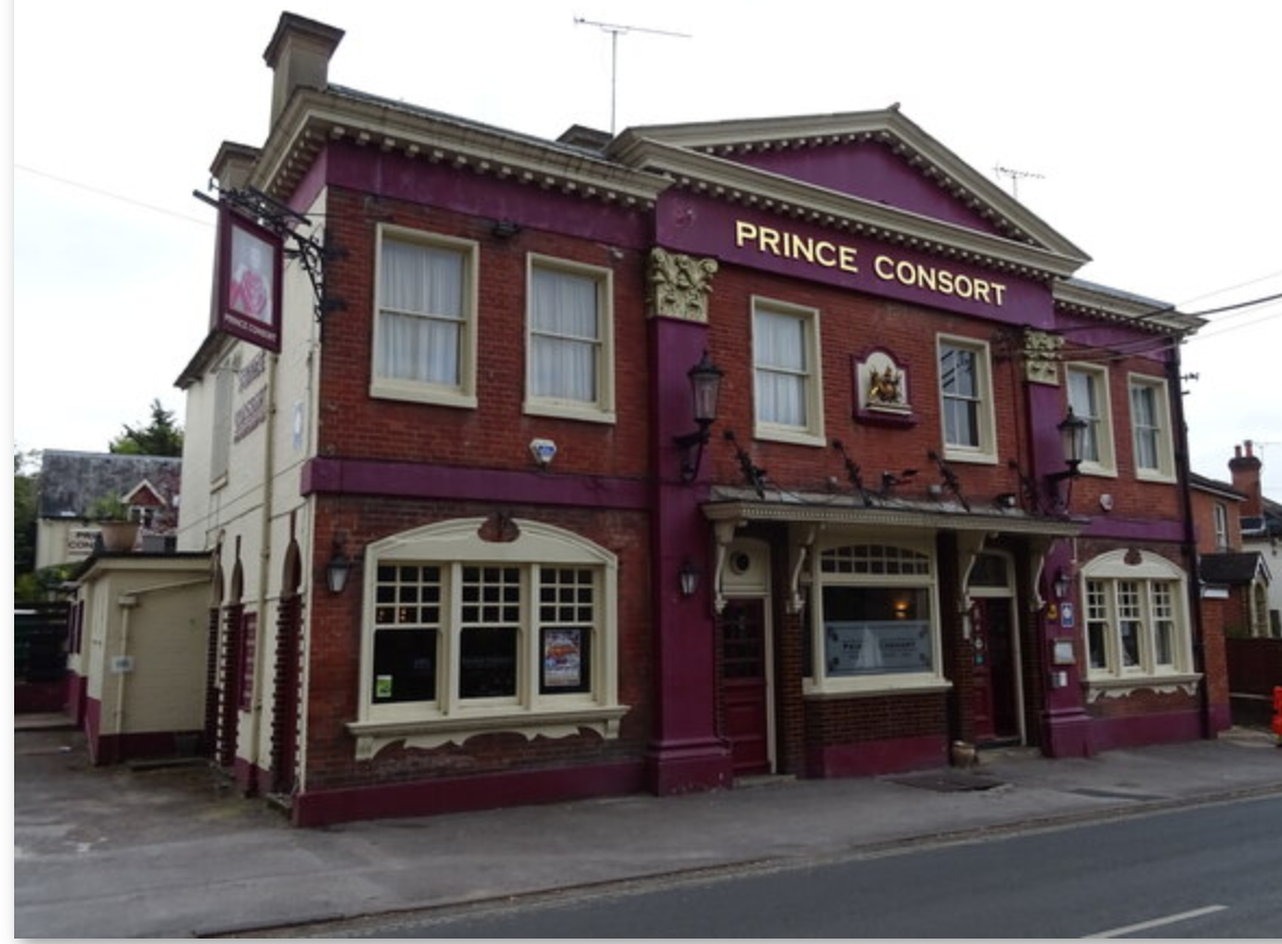 Prince Consort Pub Victoria Road Netley