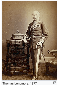 Sir Thomas Longmore at Netley 1863 - photo