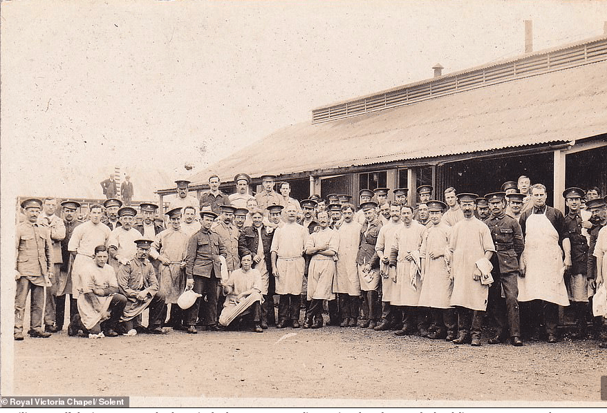 Auxiliary Staff at Netley Hospital in the Great War