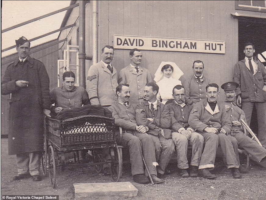 David Bingham Hut in the Red Cross Hospital Netley