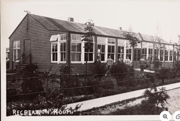 Recreation Room at British Red Cross Hospital Netley 1914