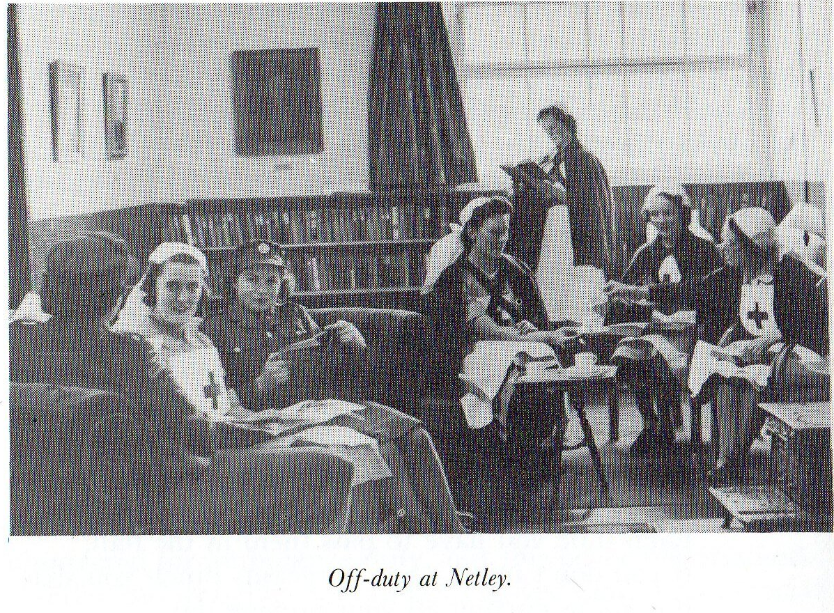 Nurses at Netley Hospital in WW2