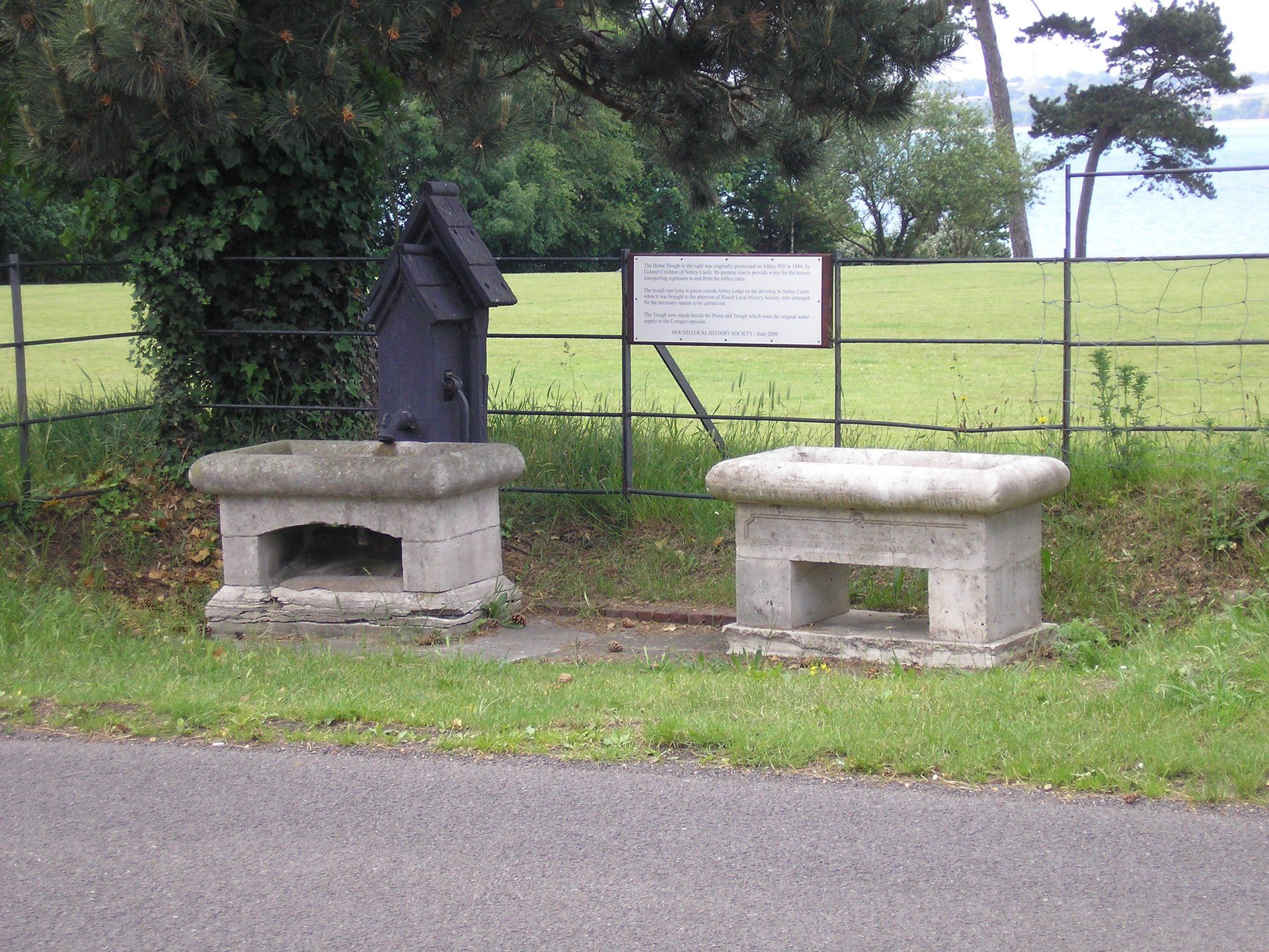 Crichton's Water Troughs, Netley Abbey