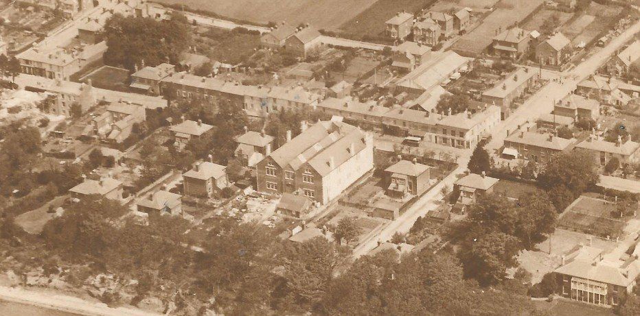 H G Ross Builders + Cottage at rear Ross Builders Netley Abbey