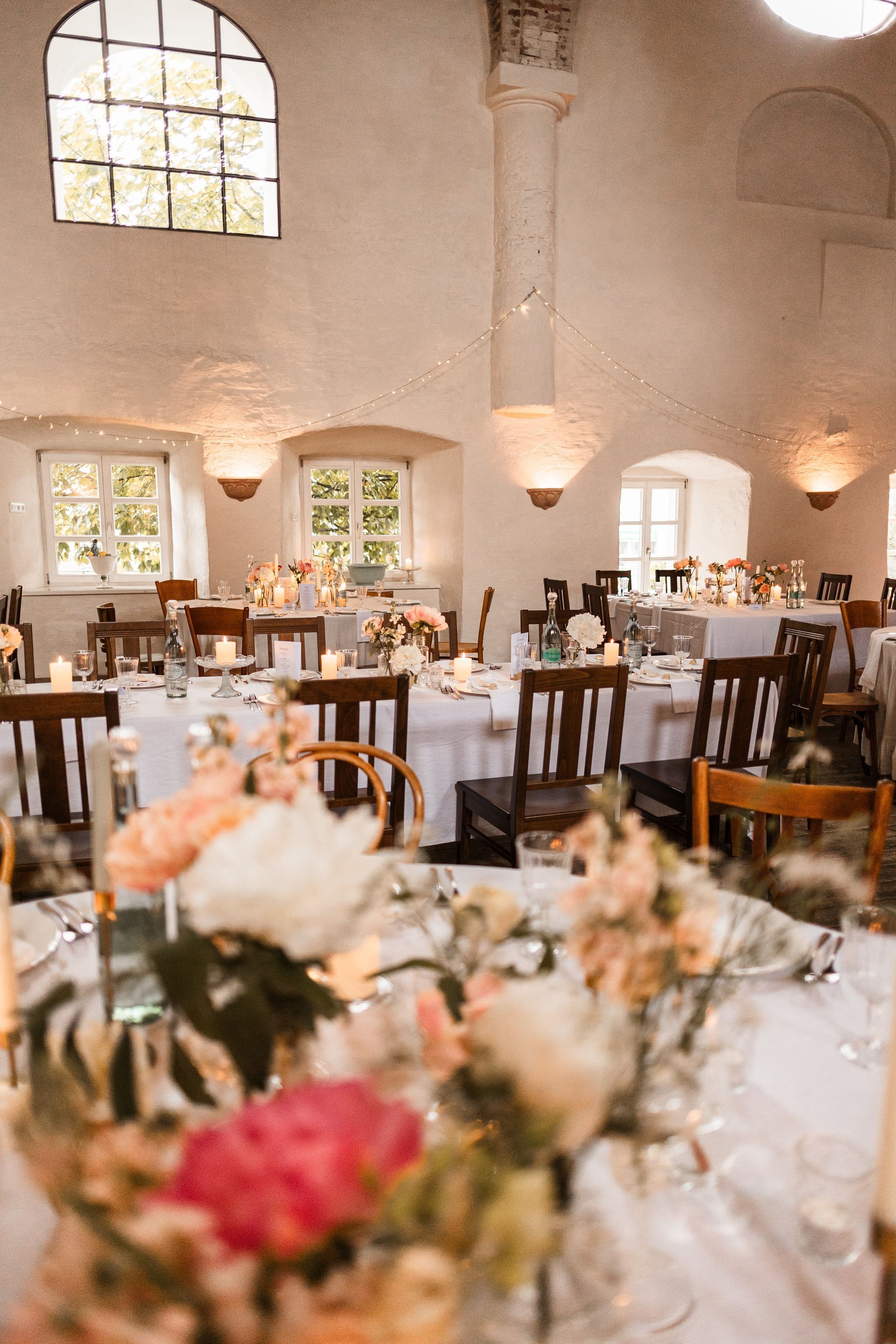 Auf diesem Foto sieht man den Innenraum des Sudhauses in Schwarzach