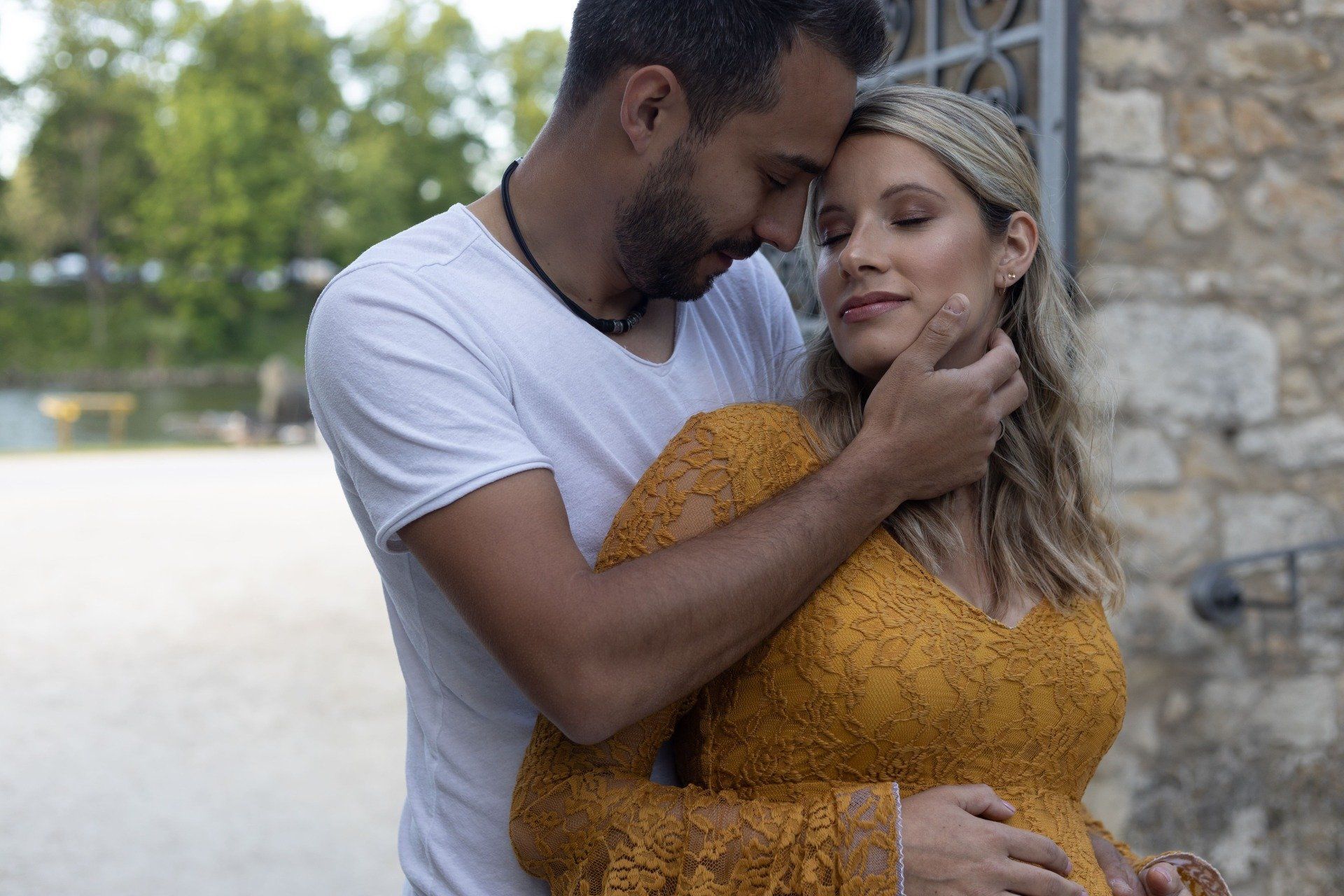 Vorher-Bild Babybauchshooting