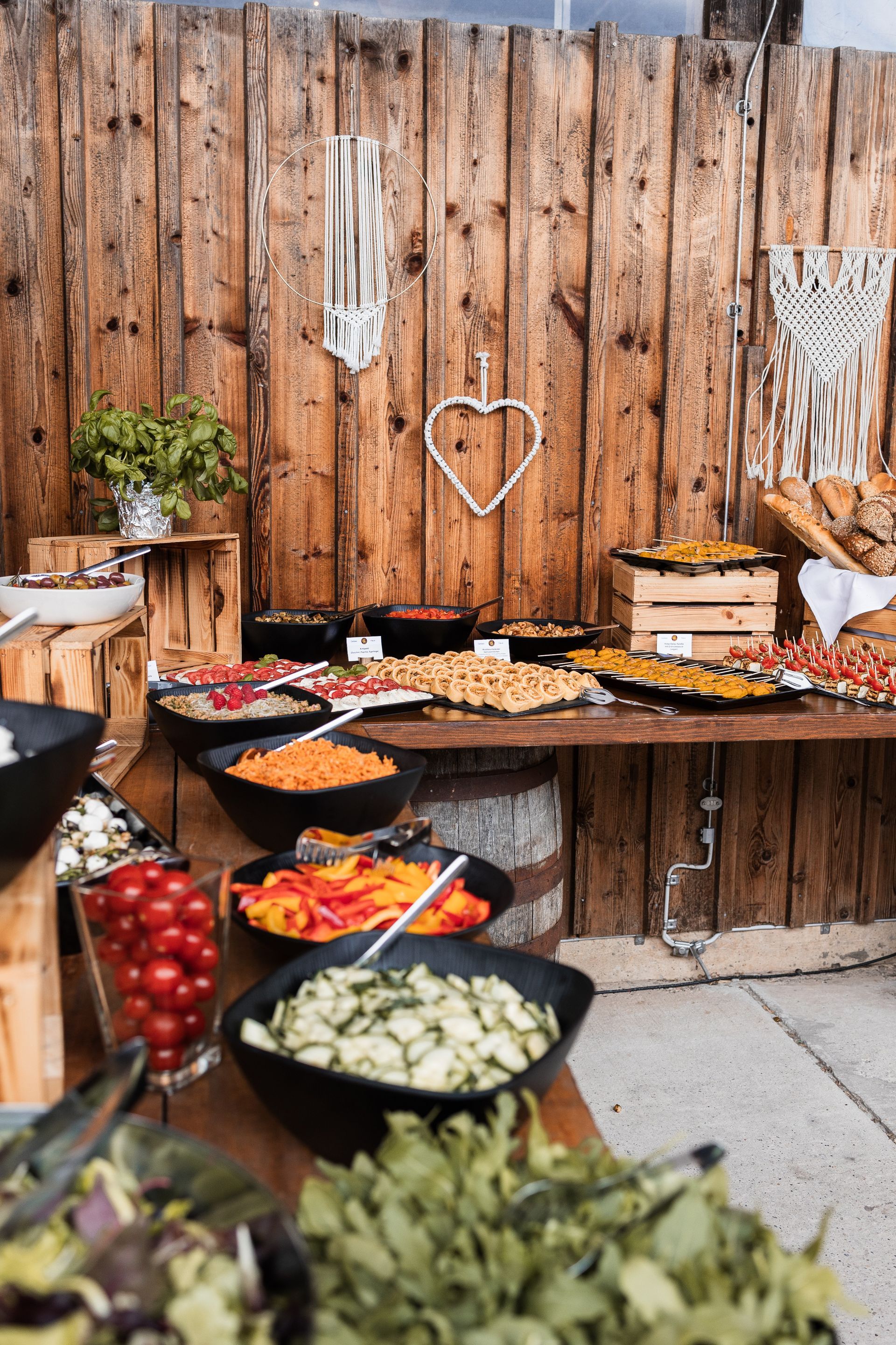 Vorspeisenbuffet Auf diesem Foto sieht man das Vorspeisenbuffet