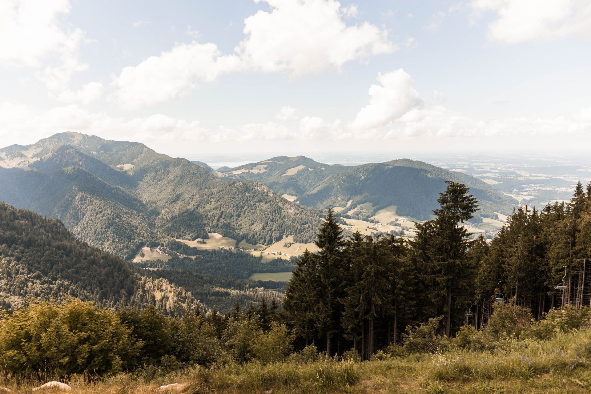 Auf diesem Foto sieht man die Gaststätte Röhrl mit dem dekorierten Innenraum