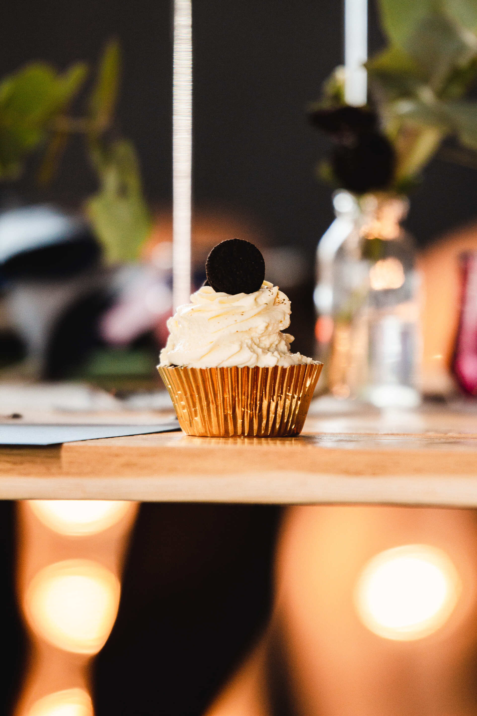 Cupcake Das Bild zeigt einen Cupcake, der für die Hochzeit gebacken wurde